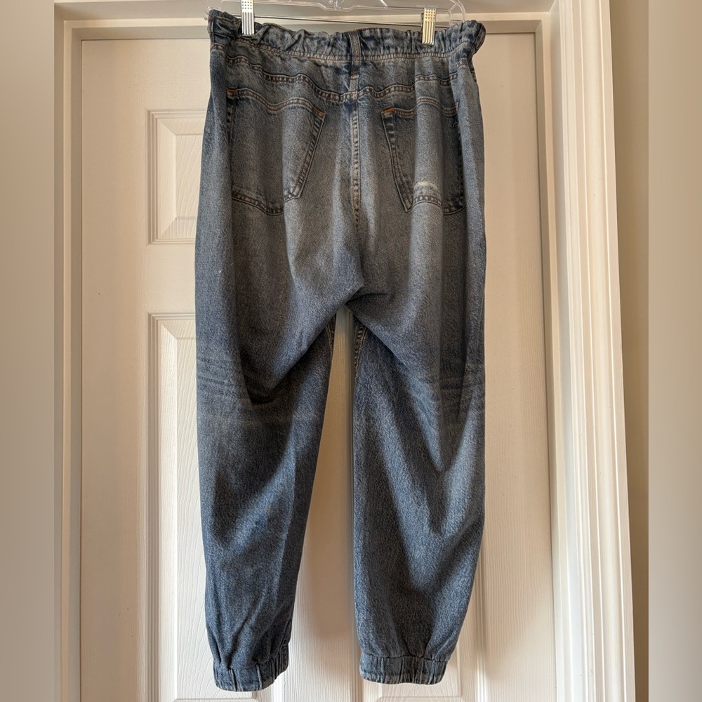 rag & bone Miramar Cotton Terry Sweatpant Jeans Large Lynn - Picture 7 of 11